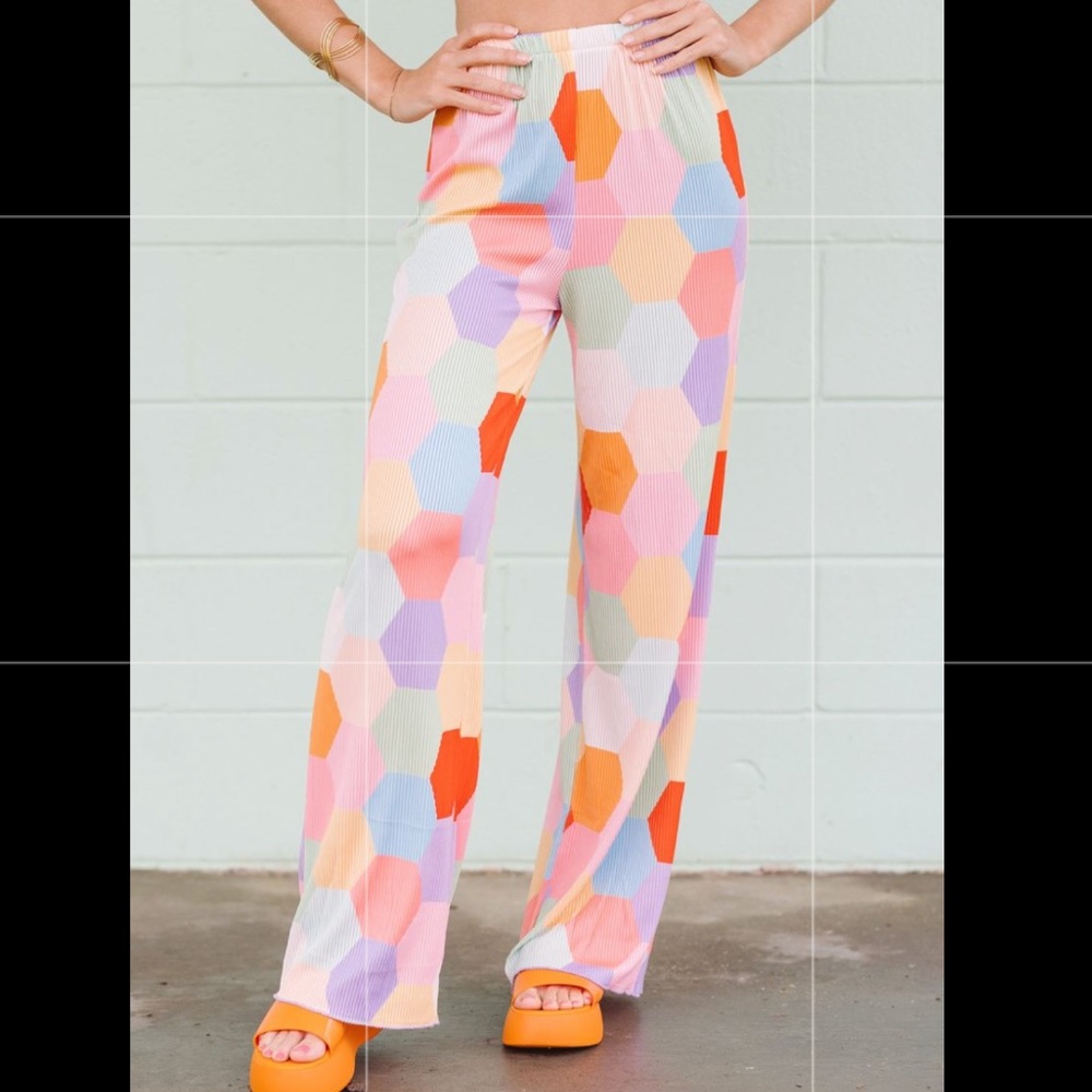 Honey comb pants